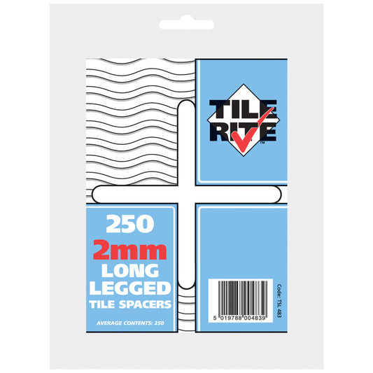 2mm LONG LEG TILE SPACER 250 - 5202