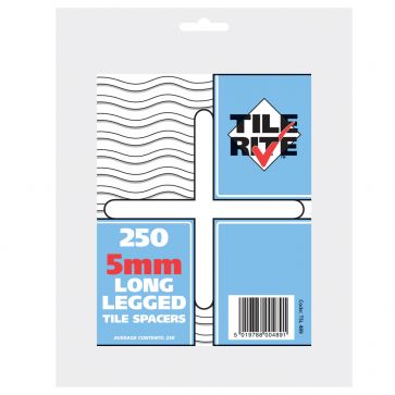 5mm LONG LEG TILE SPACER 250 - 5201