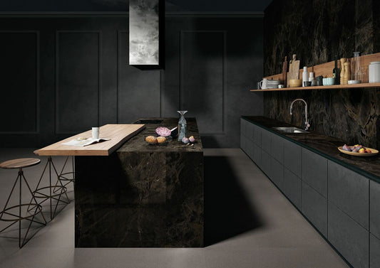 Imola The Room Black Polished 60x120cm - Please call or email to order