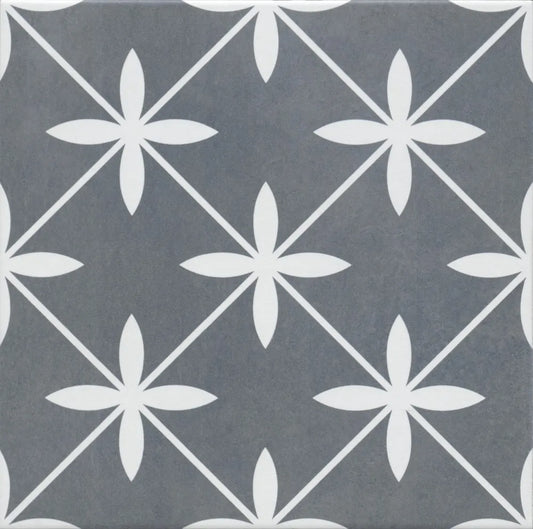 Impex Patterned W Y Grey 33x33cm