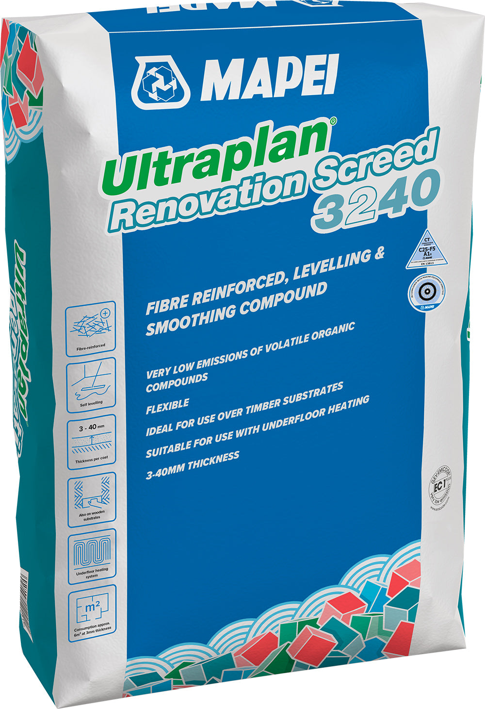 Mapei Ultraplan Renovation Screed 25kg