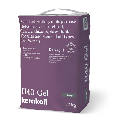 5238 - H40 Standard tile adhesive Grey