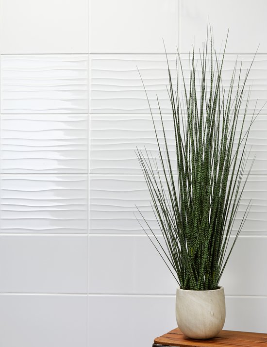 H & R Johnson Pure White Gloss 20x30cm