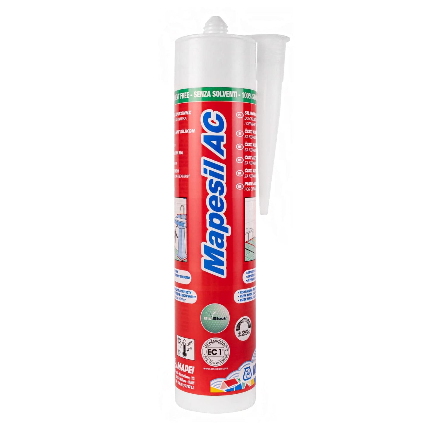 Mapei AC Silicone Beige - 132