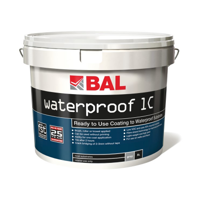BAL Waterproof 1C One-Coat Waterproofing System 5L - 5069