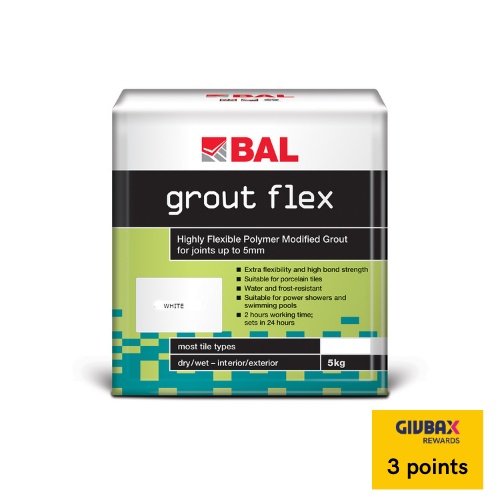 BAL Grout Flex 5kg White