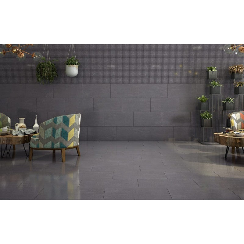 Rak Lounge Polished Dark Grey 30x60cm